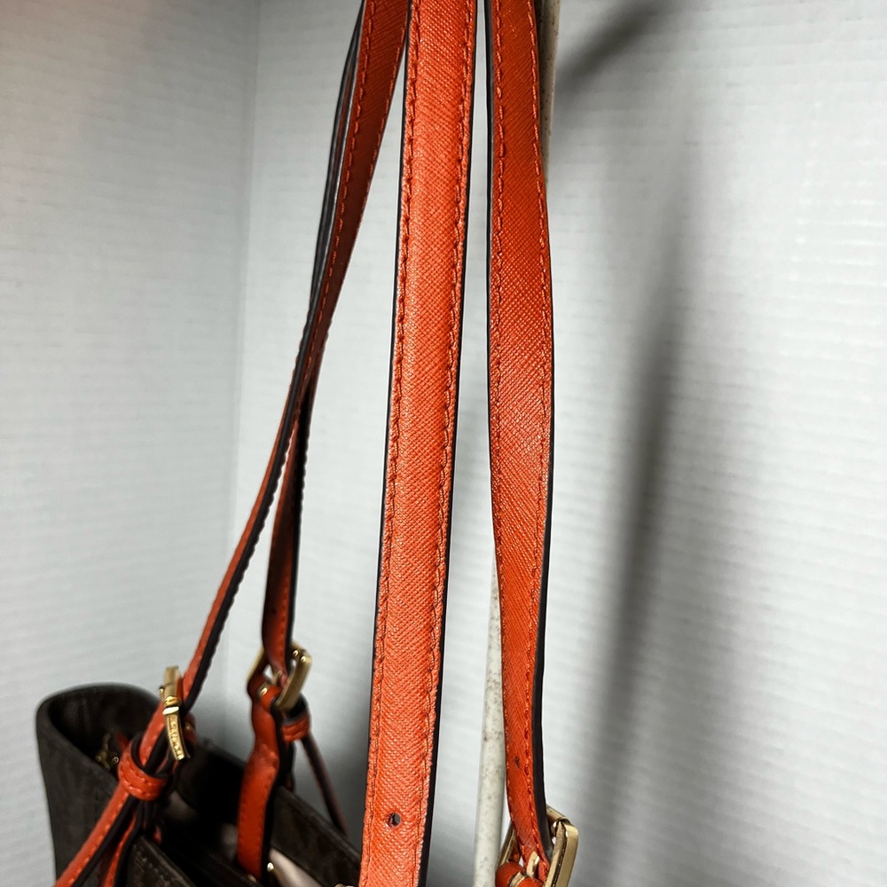 Michael Kors Jet Set Logo Tote - Brown - Picture 10 of 10